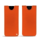 Lederschutzhülle Samsung Galaxy Note20 Ultra - Orange fluo
