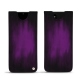 Samsung Galaxy Note20 Ultra leather pouch - Violet Patine