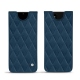 Lederschutzhülle Samsung Galaxy Note20 Ultra - Blu mediterran - Couture