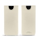 Custodia in pelle Samsung Galaxy Note20 Ultra - Blanc PU