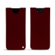 Samsung Galaxy Note20 Ultra leather pouch - Rouge Veggie