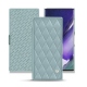 レザーケース Samsung Galaxy Note20 Ultra - Bleu ciel - Couture ( Nappa - Pantone 277C ) 