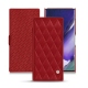 Samsung Galaxy Note20 Ultra leather case - Rouge - Couture ( Nappa - Pantone 199C ) 