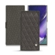 Funda de piel Samsung Galaxy Note20 Ultra - Anthracite - Couture ( Pantone 424C ) 