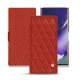 Custodia in pelle Samsung Galaxy Note20 Ultra - Papaye - Couture ( Pantone 180C ) 