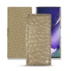 Samsung Galaxy Note20 Ultra leather case - Autruche desert