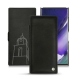 Housse cuir Samsung Galaxy Note20 Ultra - Negre poudro