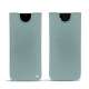 Pochette cuir Samsung Galaxy Note20 - Bleu ciel ( Nappa - Pantone 277C ) 