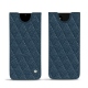 Lederschutzhülle Samsung Galaxy Note20 - Indigo - Couture ( Pantone 303U ) 