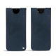 Custodia in pelle Samsung Galaxy Note20 - Jean vintage ( Roughtcut - Pantone 285U  ) 