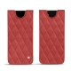 가죽 커버 Samsung Galaxy Note20 - Cerise vintage - Couture
