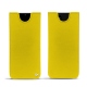 가죽 커버 Samsung Galaxy Note20 - Jaune fluo