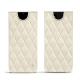 Funda de piel Samsung Galaxy Note20 - Blanc escumo - Couture