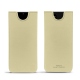 가죽 커버 Samsung Galaxy Note20 - Beige PU