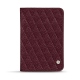Portafoglio - Lie de vin - Couture ( Pantone 5115C ) 
