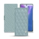 Housse cuir Samsung Galaxy Note20 - Bleu ciel - Couture ( Nappa - Pantone 277C ) 