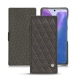 가죽 커버 Samsung Galaxy Note20 - Anthracite - Couture ( Pantone 424C ) 