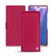 Capa em pele Samsung Galaxy Note20 - Rose fluo