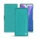 Lederschutzhülle Samsung Galaxy Note20 - Bleu fluo