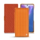 Lederschutzhülle Samsung Galaxy Note20 - Abaca arancio