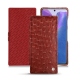 Custodia in pelle Samsung Galaxy Note20 - Autruche ciliegia