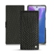 Samsung Galaxy Note20 leather case - Serpent nero