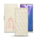 가죽 커버 Samsung Galaxy Note20 - Blanc escumo - Couture