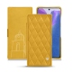Housse cuir Samsung Galaxy Note20 - Jaune soulèu - Couture