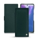 가죽 커버 Samsung Galaxy Note20 - Vert séduisant