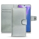 Funda de piel Samsung Galaxy Note20 - Platinium ( Pantone 877C ) 
