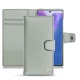 Custodia in pelle Samsung Galaxy Note20 - Gris ( Nappa - Pantone W428C ) 