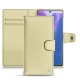 Capa em pele Samsung Galaxy Note20 - Beige ( Nappa - Pantone 7502C ) 