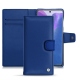 가죽 커버 Samsung Galaxy Note20 - Bleu océan ( Nappa - Pantone 293C ) 
