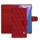 가죽 커버 Samsung Galaxy Note20 - Rouge - Couture ( Nappa - Pantone 199C ) 