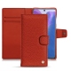 Custodia in pelle Samsung Galaxy Note20 - Papaye ( Pantone 180C ) 