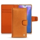 가죽 커버 Samsung Galaxy Note20 - Mandarine vintage ( Pantone 165C ) 