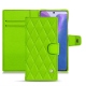 가죽 커버 Samsung Galaxy Note20 - Vert fluo - Couture