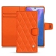Capa em pele Samsung Galaxy Note20 - Orange fluo - Couture