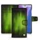 Housse cuir Samsung Galaxy Note20 - Vert Patine