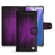 Capa em pele Samsung Galaxy Note20 - Violet Patine