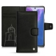 Lederschutzhülle Samsung Galaxy Note20 - Negre poudro
