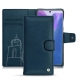Housse cuir Samsung Galaxy Note20 - Blu mediterran