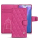 Housse cuir Samsung Galaxy Note20 - Rose BB - Couture