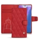 가죽 커버 Samsung Galaxy Note20 - Rouge troupelenc - Couture