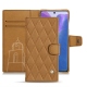 Samsung Galaxy Note20 leather case - Castan esparciate - Couture