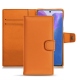 Housse cuir Samsung Galaxy Note20 - Orange PU