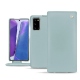 가죽 커버 Samsung Galaxy Note20 - Bleu ciel ( Nappa - Pantone 277C ) 