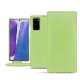 Funda de piel Samsung Galaxy Note20 - Vert olive ( Nappa - Pantone 578U ) 