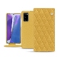 Capa em pele Samsung Galaxy Note20 - Mimosa - Couture ( Pantone 141C ) 