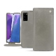 가죽 커버 Samsung Galaxy Note20 - Acier vintage ( Pantone 403C ) 